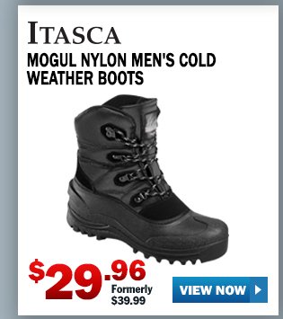 ITASCA MOGUL NYLON MEN'S COLD WEATHER BOOTS