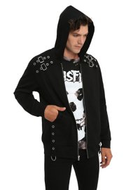 Royal Bones By Tripp Grommet Hoodie