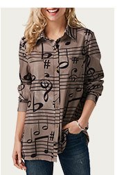 Lace Up Front Long Sleeve T Shirt