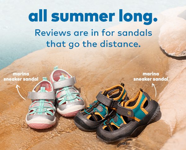 All Summer long. Reviews are in for sandals that go the distance.