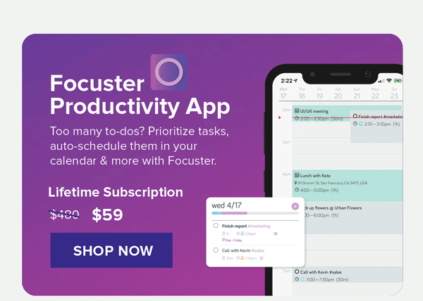 Focuster | get now