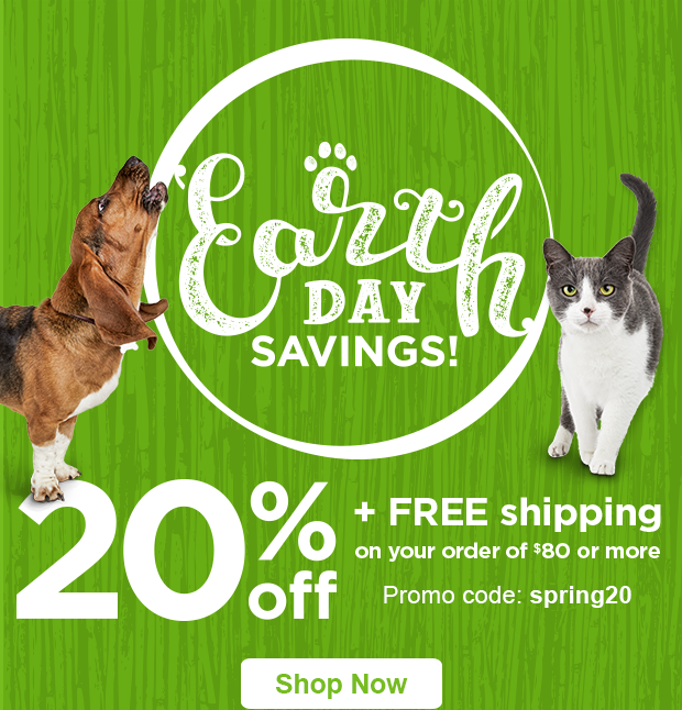 Earth Day Savings! 20% off + FREE shipping on your order of $80 or more. Promo code: spring20. Shop now.