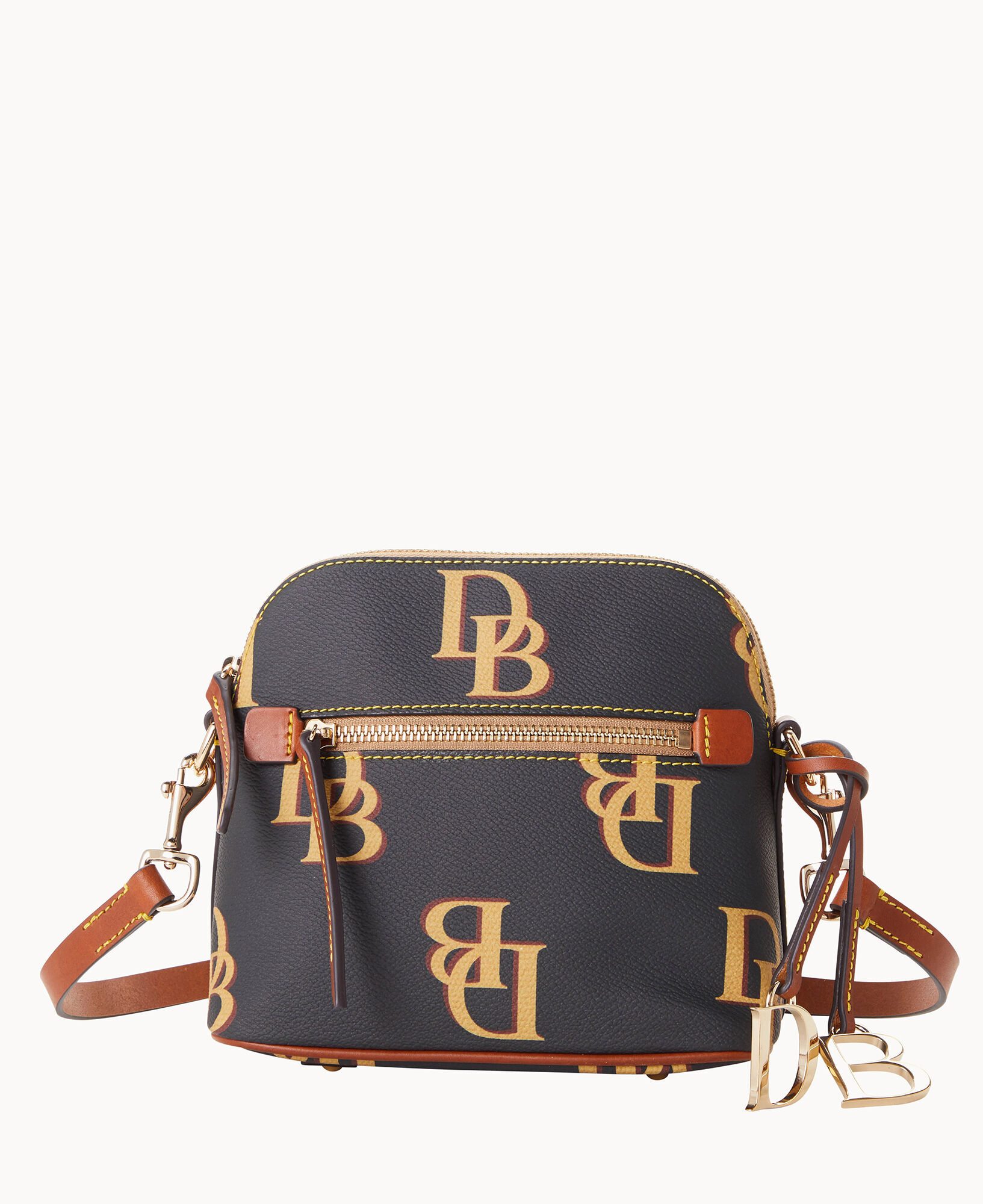 Monogram Domed Crossbody