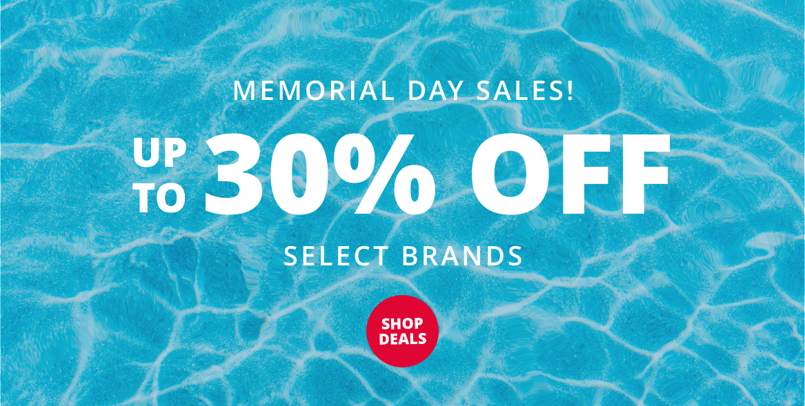 Memorial Day Sales - up to 30% off select brands