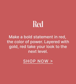 Red Jewelry | Shop Now