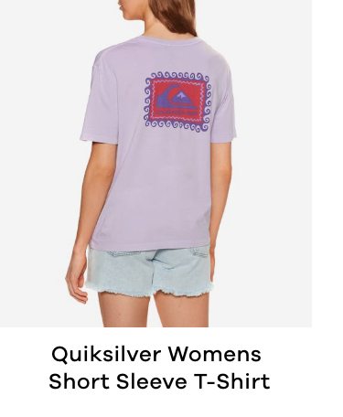 Quiksilver Standard Womens Short Sleeve T-Shirt