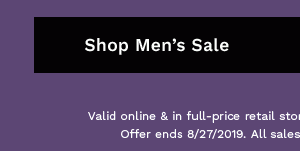 SHOP MEN'S SALE