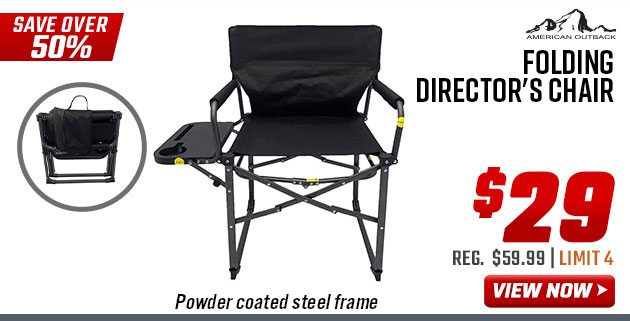 American Outback Folding Director's Chair