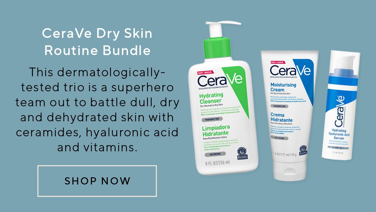 CeraVe Dry Skin Routine Bundle