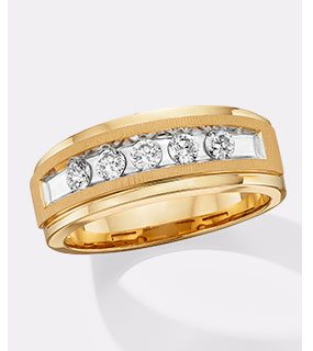 Men's Diamond Band