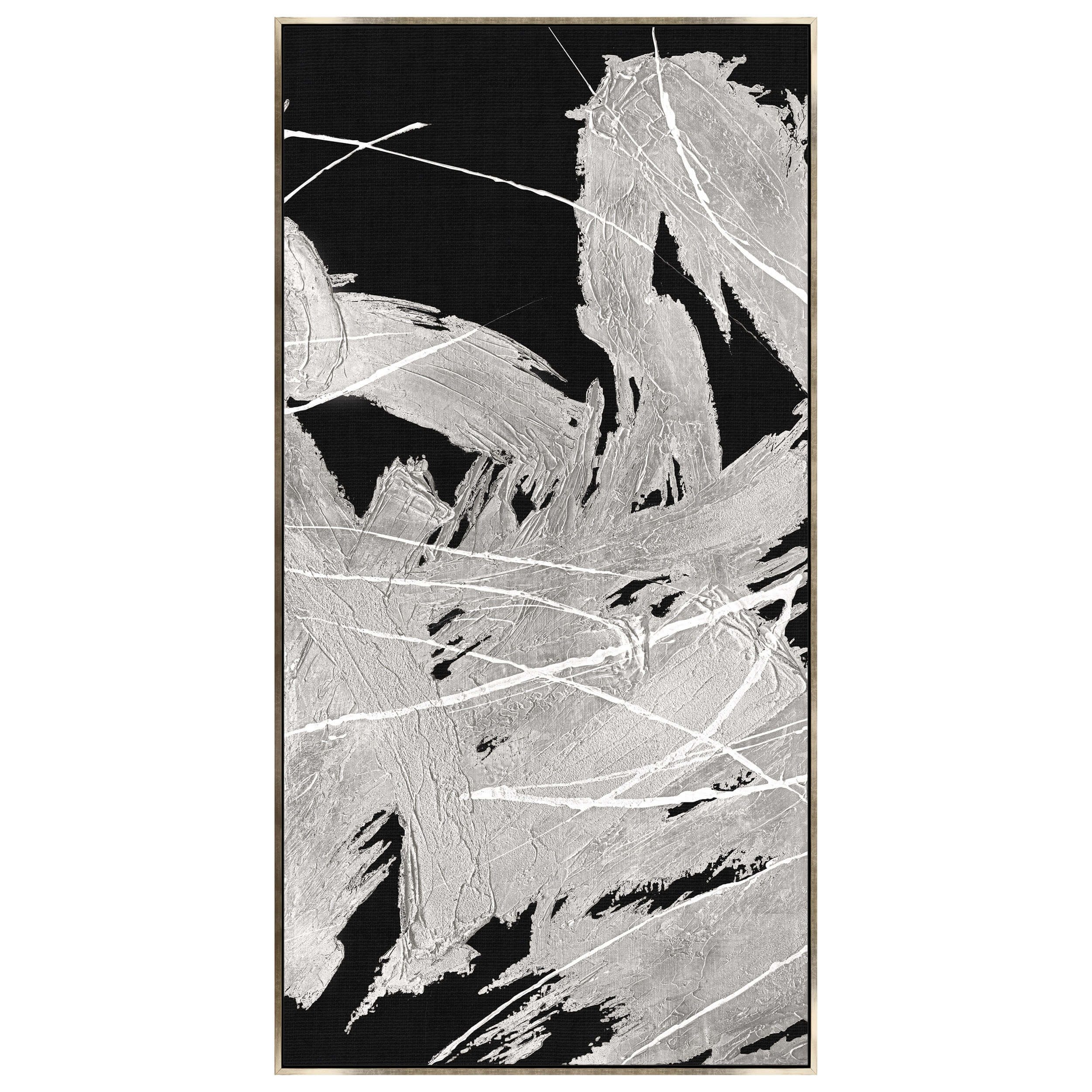 Image of Silver Whirlwind V Framed, Black