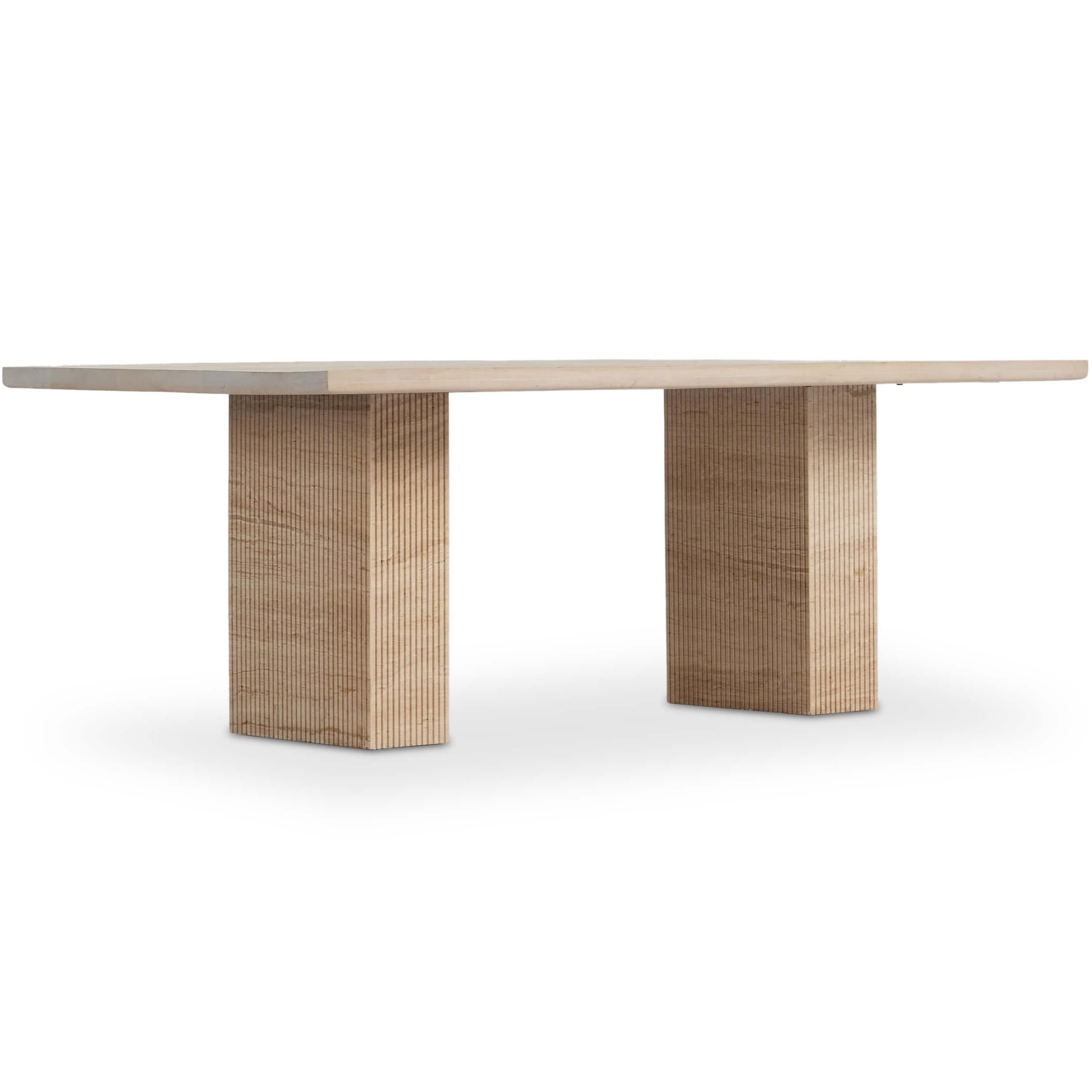 Image of Ritt Dining Table, White Oak