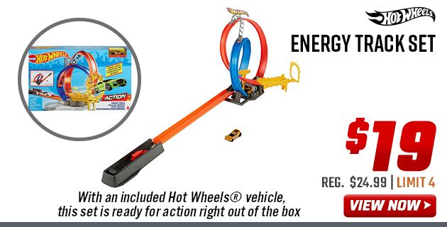 Hot Wheels Energy Track Set