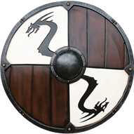 Viking Dragon LARP Shield