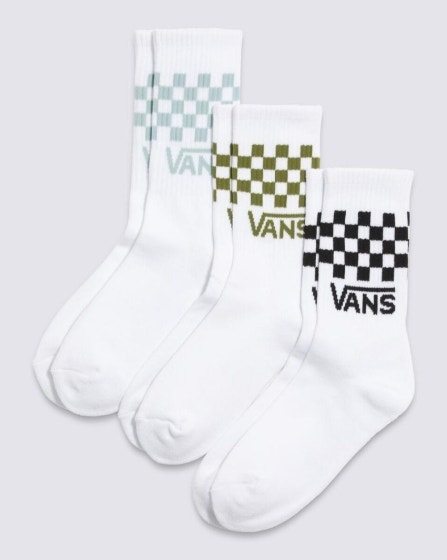 Image of Classic Check Crew Sock 3 Pack