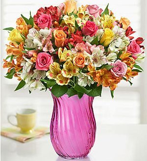 Assorted Roses & Peruvian Lilies SHOP NOW