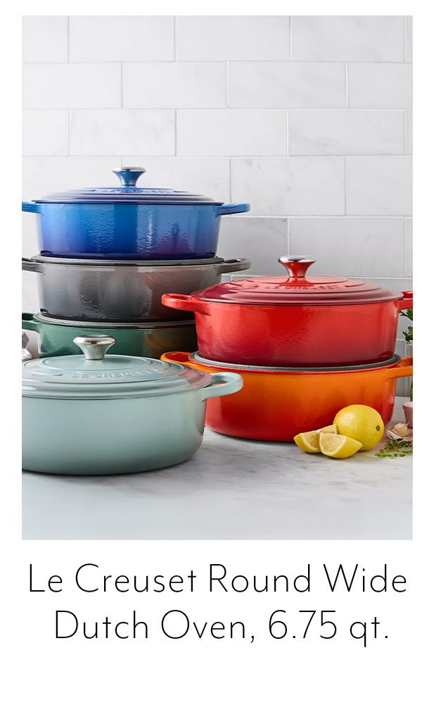 Le Creuset Round Wide Dutch Oven