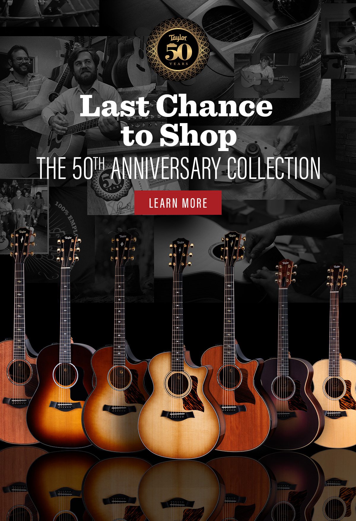 Last Chance: Shop the 50th Anniversary Collection