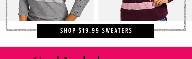 $19.99 Sweaters