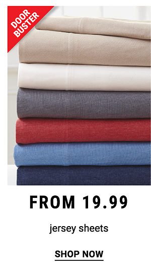 From 19.99 Jersey Sheets - Shop now