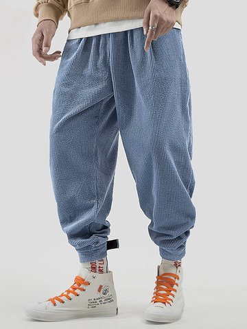  Cool Corduroy Ankle Banded Pants