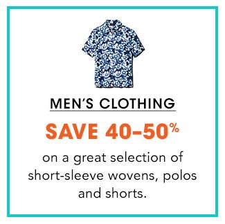 MEN'S CLOTHING