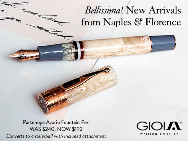 Gioia Partenope Avorio Fountain Pen