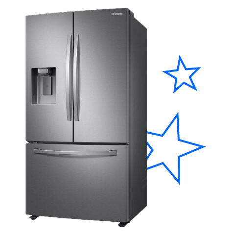 Samsung 27 cu. ft. French Door Refrigerator w/ External Water & Ice