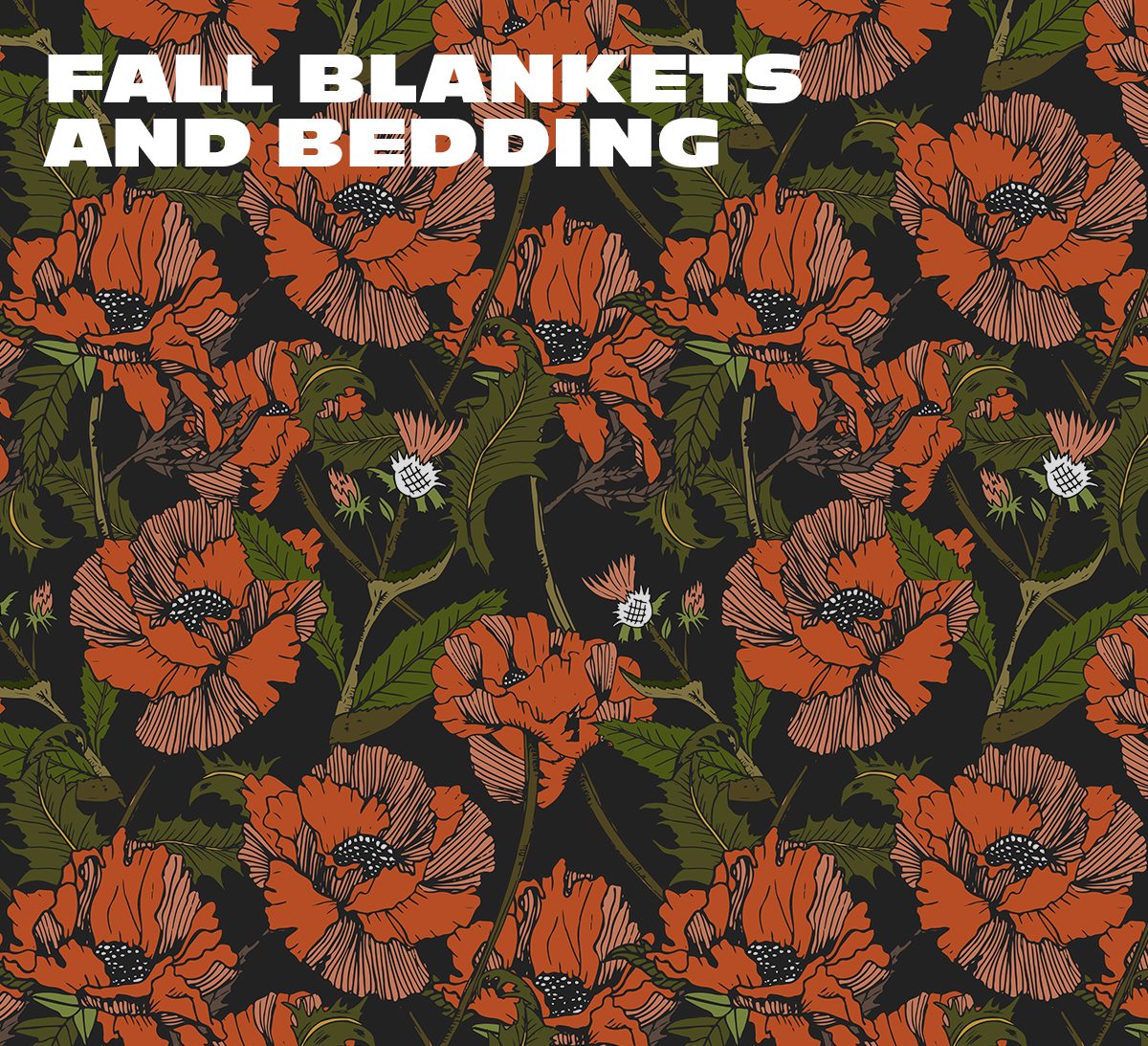 Fall Blankets and Bedding