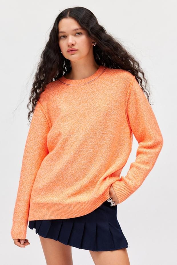 BDG Oaklyn Oversized Crew Neck Pullover Sweater