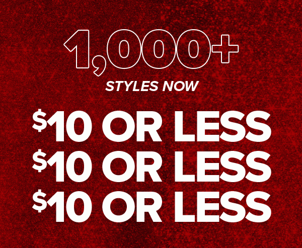 Shop $10 Sale