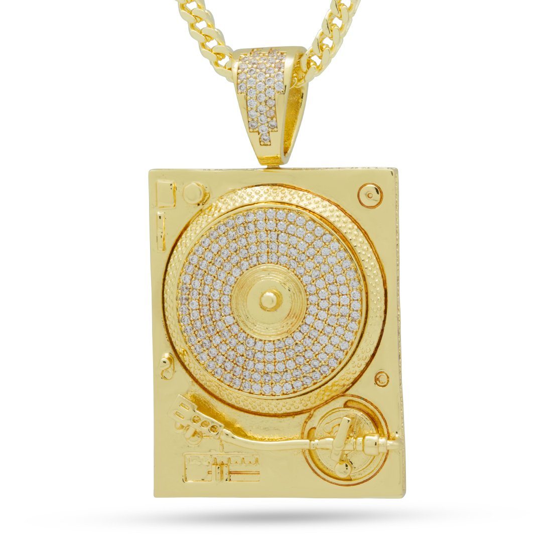 The Gold Turntable Necklace