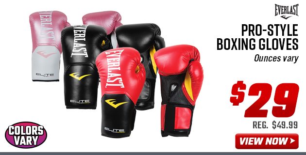 EVERLAST Pro-Style Boxing Gloves 