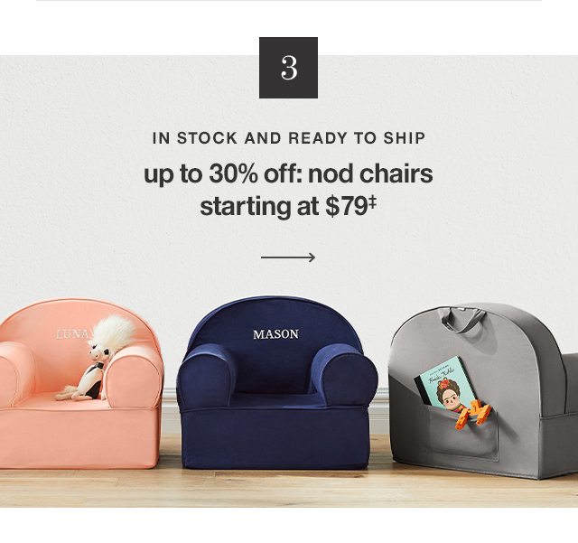 up to 30% off: nod chairs starting at $79