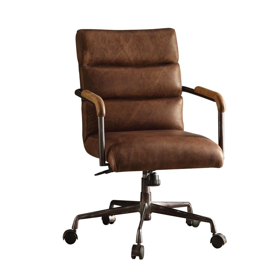 Angelena Genuine Leather Conference Chair
