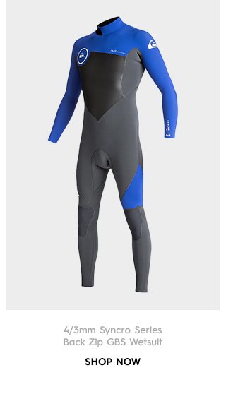 Product 2 - 4-3mm Syncro Series - Back Zip GBS Wetsuit