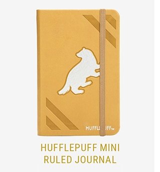 Hufflepuff Mini Ruled Journal