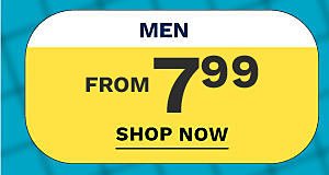 Men from $5. Shop Now.