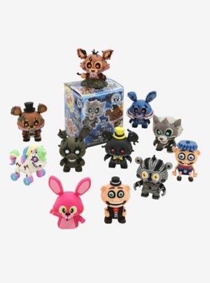 Five Nights at Freddy's The Twisted Ones + Sister Location Mystery Minis Blind Box Vinyl Figure HT Exclusive
