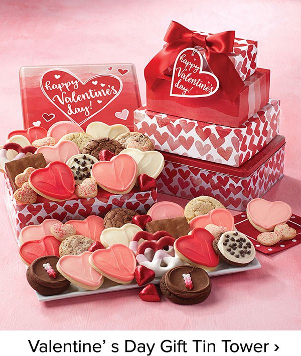 Valentine's Day Git Tin Tower | SHOP NOW