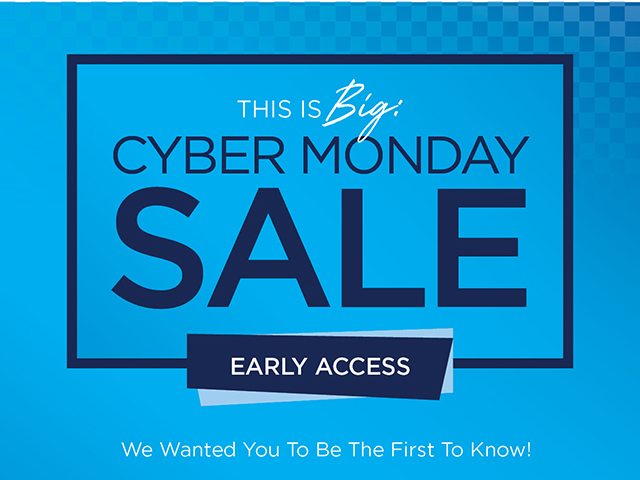 This is big: Cyber Monday Sale