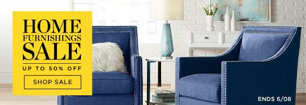 Home Furnishings Sale - Up To 50% Off - Shop Sale