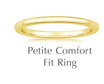 Petite Comfort Fit Ring