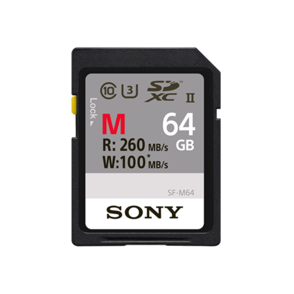 SONY 64GB SDXC SF-M64 UHS-CLS3