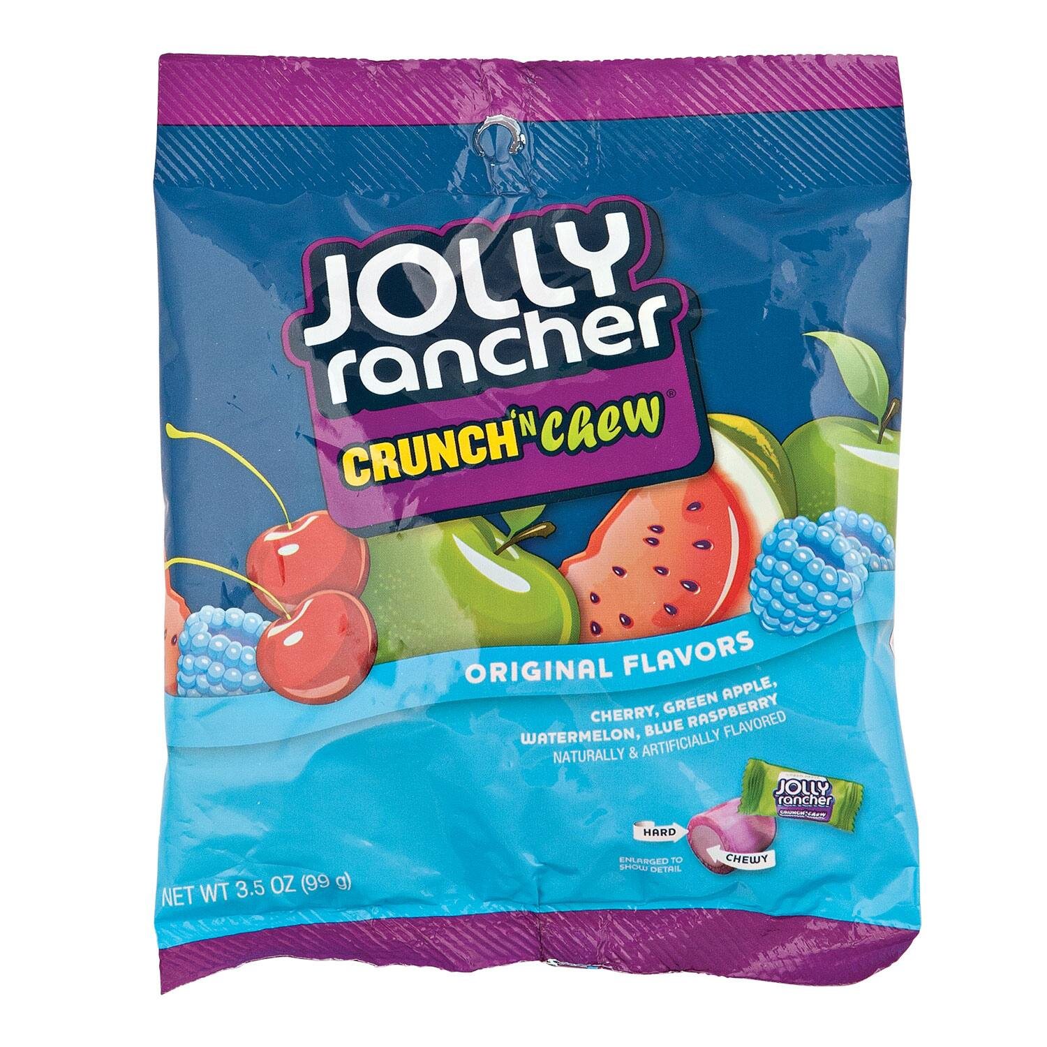 Jolly Rancher Crunch 'n Chew Candy, 3.5-oz. Bags