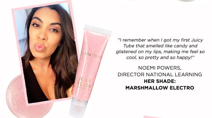 Noemi Powers, Director National Learning - Her shade: Marshmallow Electro
