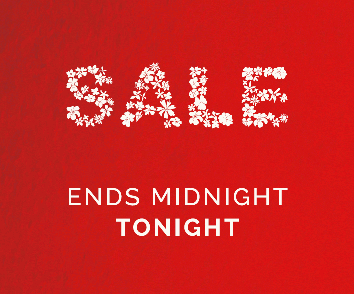 SALE Ends Sunday, Shop Now