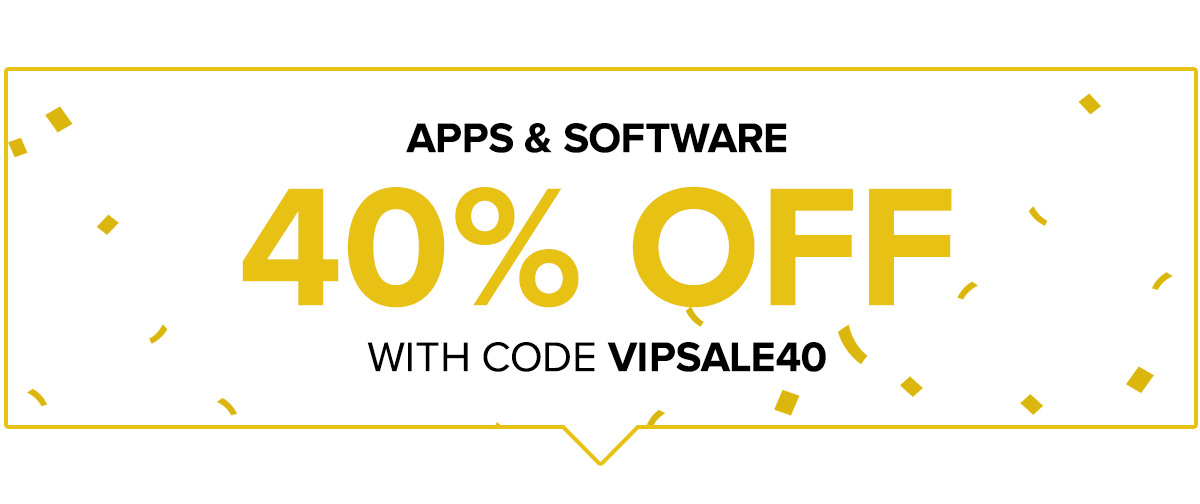 Annual VIP Sale | Apps and Software