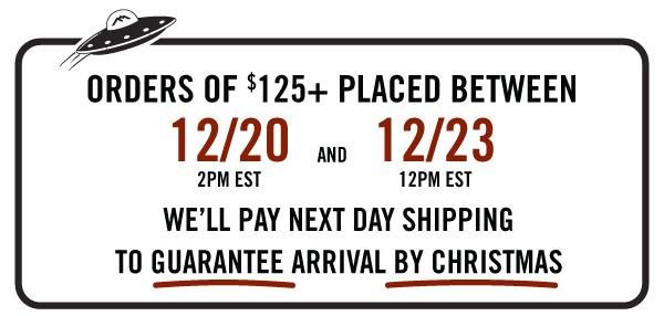 We'll Pay Shipping