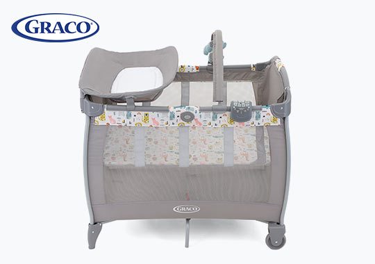 Graco Classic Contour Electra Travel Cot Wildlife